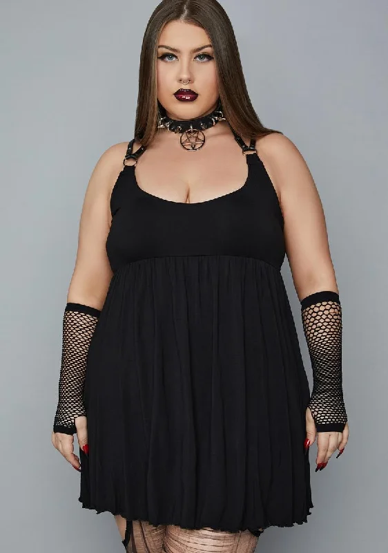 Plus Maiden Of Chaos Mini Dress Classic Shift Mini Dress
