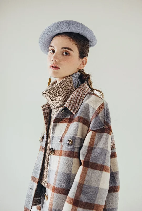 Stockholm Wool Jacket - Blue Corduroy Jacket Velvet Jacket Brocade Jacket