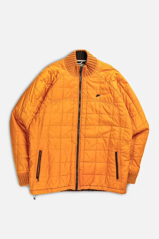 Vintage Nike Puffer Jacket - XXL Trench Coat Raincoat Waterproof Jacket
