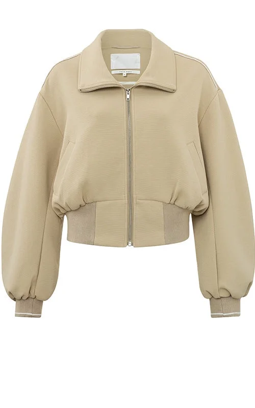 Jersey Structured Cropped Jacket Denim Jacket Leather Jacket Suede Jacket