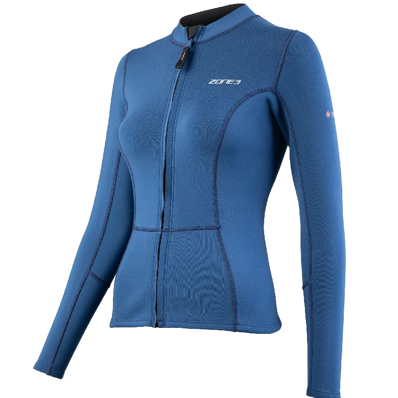 Zone3 Women's Yulex® Zipped Long Sleeve Top Jacket Print Jacket Jacquard Jacket Embroidered Jacket Zone3 Women's Yulex® Zipped Long Sleeve Top Jacket Print Jacket Jacquard Jacket Embroidered Jacket