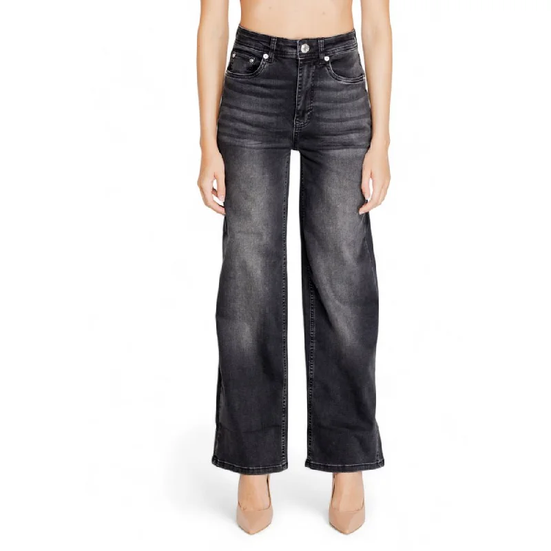 Black Cotton Jeans & Pant Cozy Relaxed Fit Denim Jeans