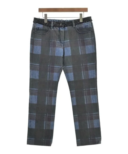 CHANEL Jeans Casual Distressed Skinny Jeans