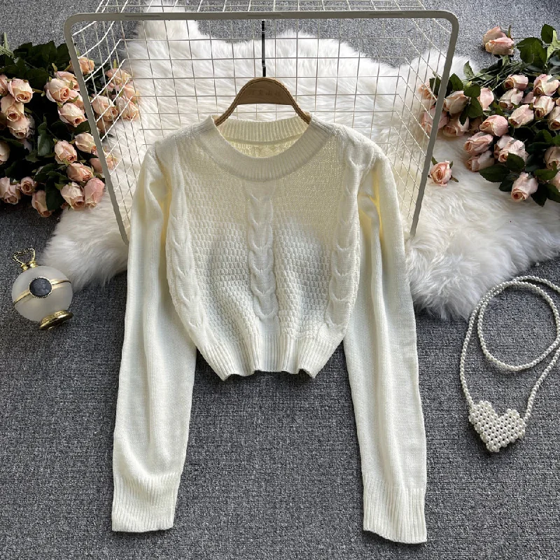 Autumn and winter new short Pullover Sweater Top  1623 Silk Blend Satin Velvet