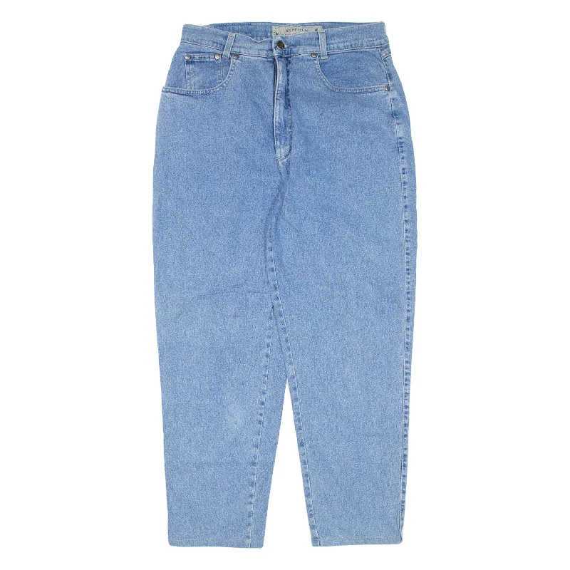 COLOURS OF THE WORLD Michelle Jeans Blue Denim Regular Mom Womens W30 L26 Fashionable Straight Cut Jeans COLOURS OF THE WORLD Michelle Jeans Blue Denim Regular Mom Womens W30 L26 Fashionable Straight Cut Jeans