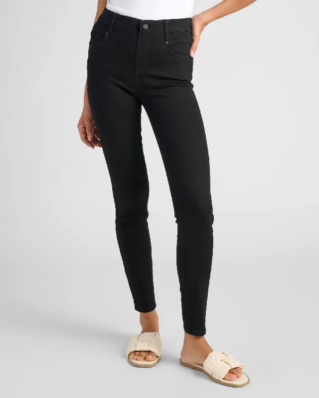 Gia Glider Skinny Jeans Trendy Wide-Legged High-Waist Jeans