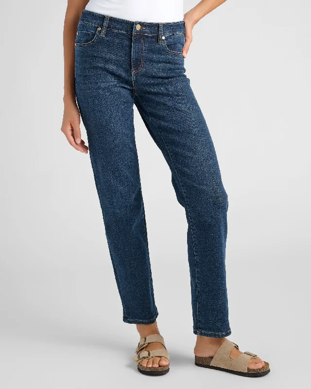 Kennedy Straight Leg Jeans Casual High-Waisted Bootcut Jeans
