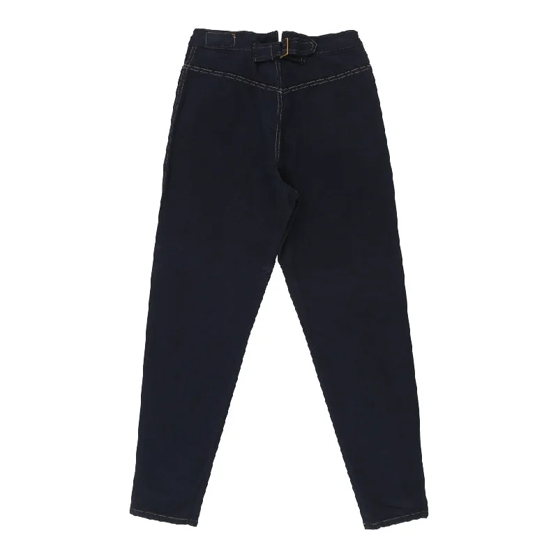 Kenzo Jeans - 26W UK 6 Dark Wash Cotton Chic Cropped Jeans