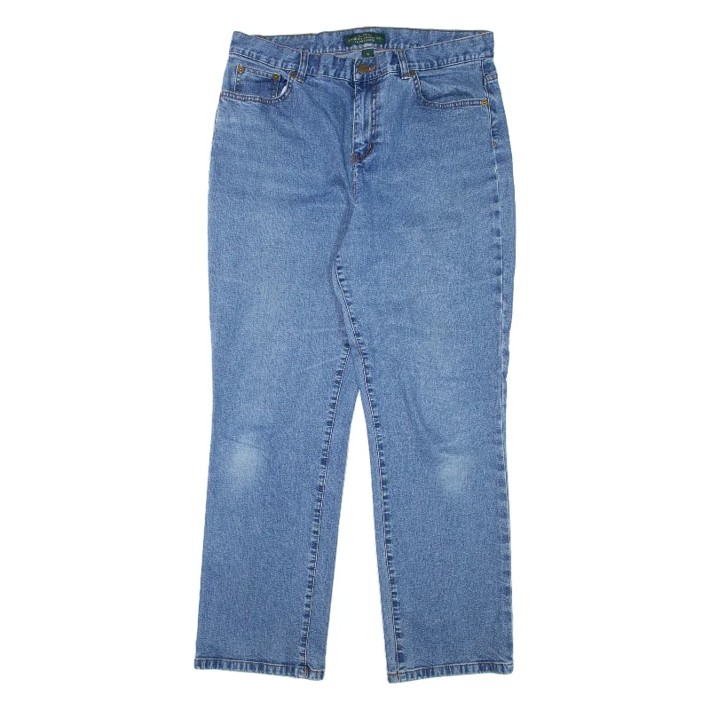 LAUREN RALPH LAUREN Jeans Blue Denim Classic Straight Womens W31 L28 Stylish Cargo Style Jeans LAUREN RALPH LAUREN Jeans Blue Denim Classic Straight Womens W31 L28 Stylish Cargo Style Jeans