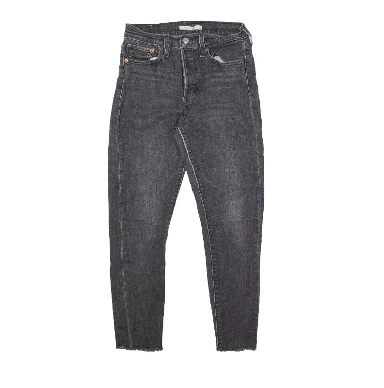 LEVI'S Jeans Grey Denim Slim Skinny Stone Wash Womens W28 L26 Trendy Layered Pocket Jeans LEVI'S Jeans Grey Denim Slim Skinny Stone Wash Womens W28 L26 Trendy Layered Pocket Jeans