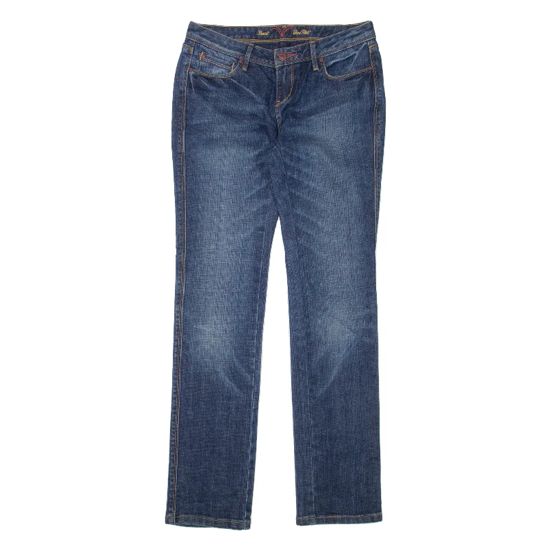 LEVI'S Red Tab Audrey Jeans Blue Denim Slim Skinny Stone Wash Womens W28 L30 Comfortable Stretch Fit Jeans