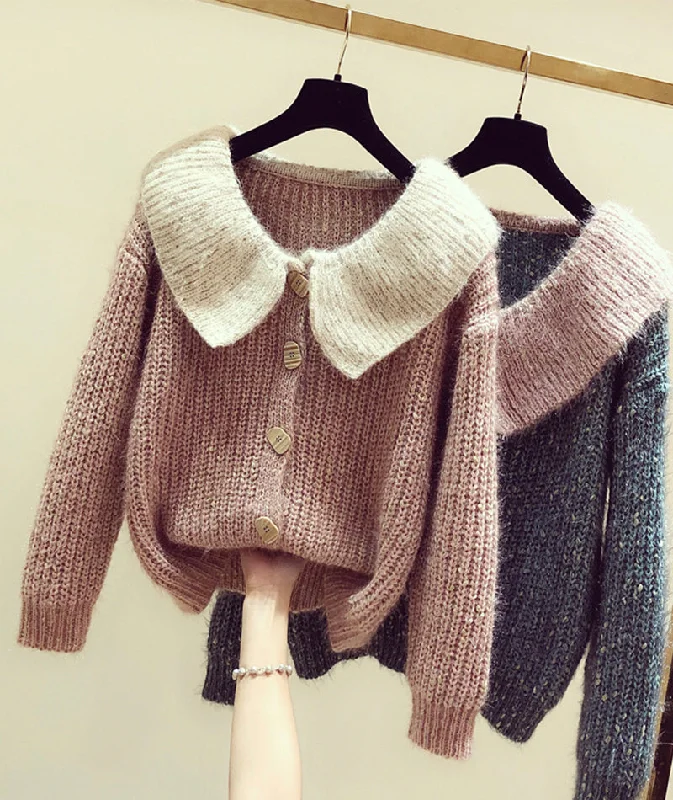 Lovely pink long sleeve sweater  129 Chenille Blend Fleece Blend Nylon Blend