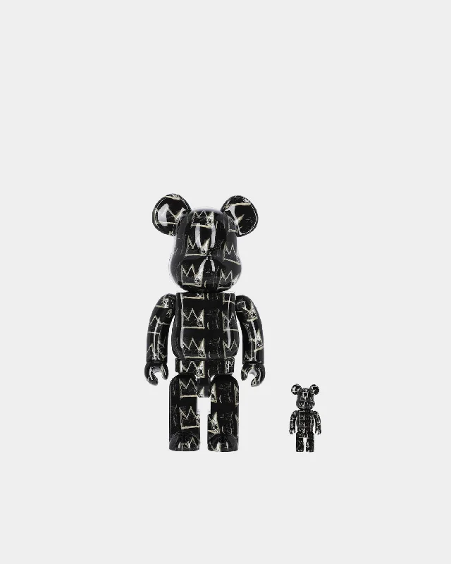Medicom Toy Be@rbrick Jean-Michel Basquiat X Be@rbricks 100% & 400% Collectible Set Black Fashionable Jeggings Style Jeans Medicom Toy Be@rbrick Jean-Michel Basquiat X Be@rbricks 100% & 400% Collectible Set Black Fashionable Jeggings Style Jeans