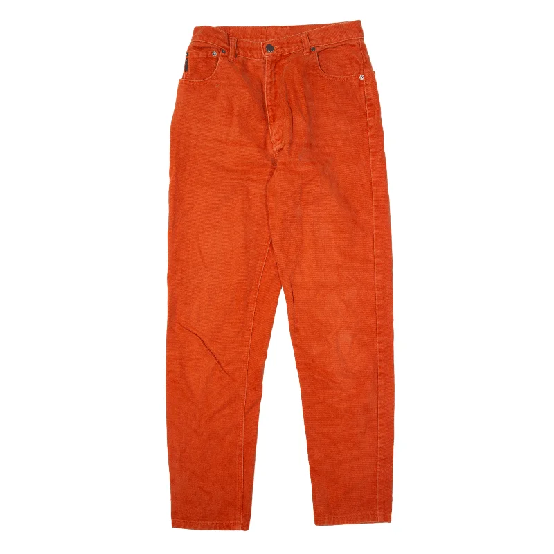 NEXT Jeans Orange Denim Regular Tapered Womens W28 L29 Stylish Slim Fit Denim