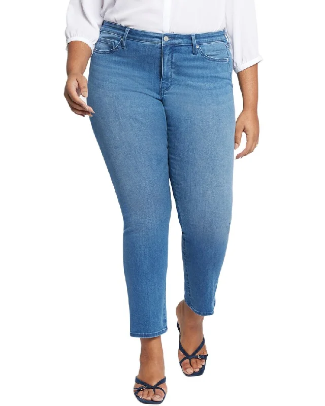 NYDJ Plus Sheri Stunning Slim Jean Comfortable Jogger Style Jeans