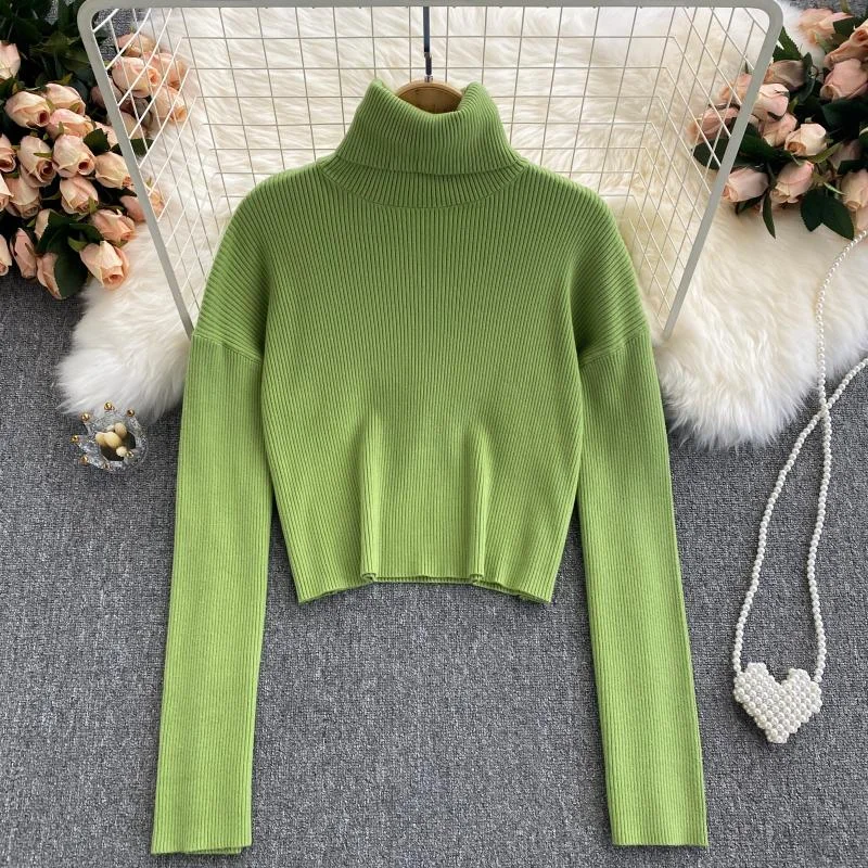 Pullover knit top sweater  1613 Neon Metallic Matte