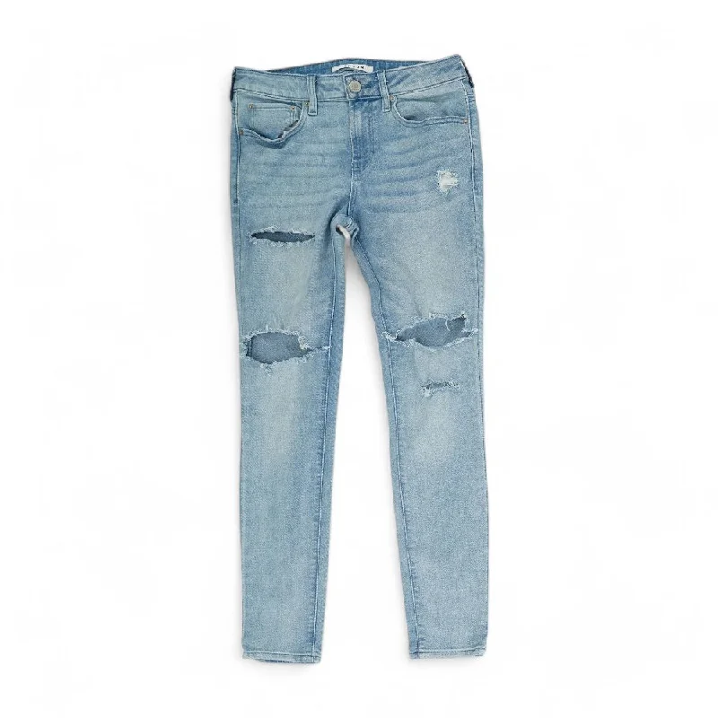 Solid Skinny Jeans Cozy Relaxed Fit Denim Jeans