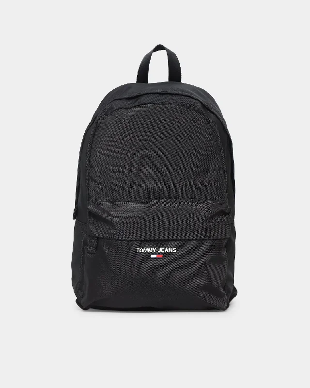 Tommy Jeans TJM Essential Backpack Black Fashionable Slouchy Fit Jeans