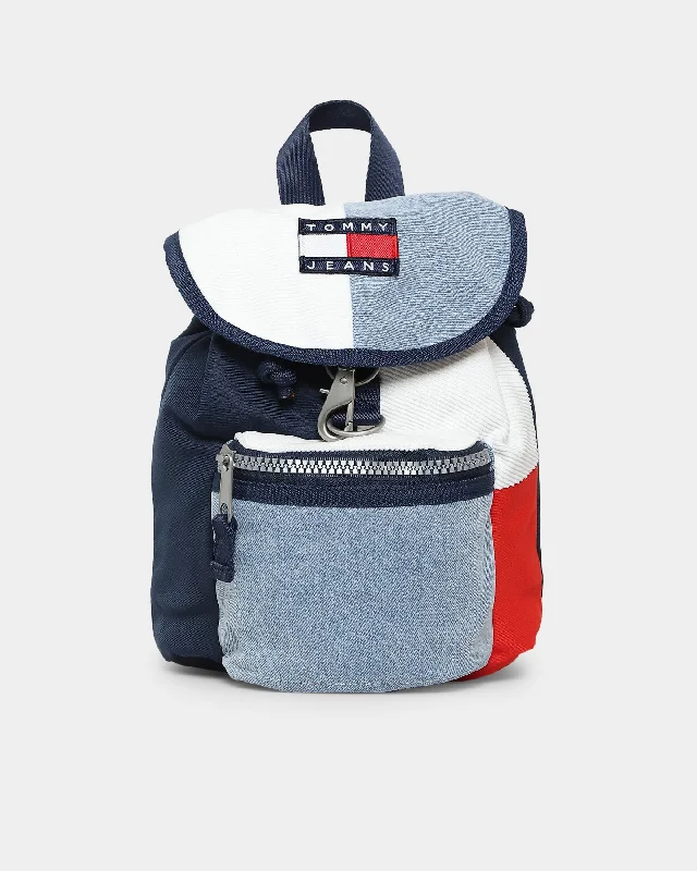 Tommy Jeans Women's TJW Heritage Backpack Corporate Comfortable Flare Leg Jeans