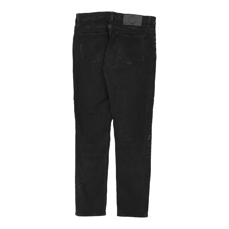 Trussardi Jeans - 28W UK 6 Black Cotton Comfortable Stretch Fit Jeans