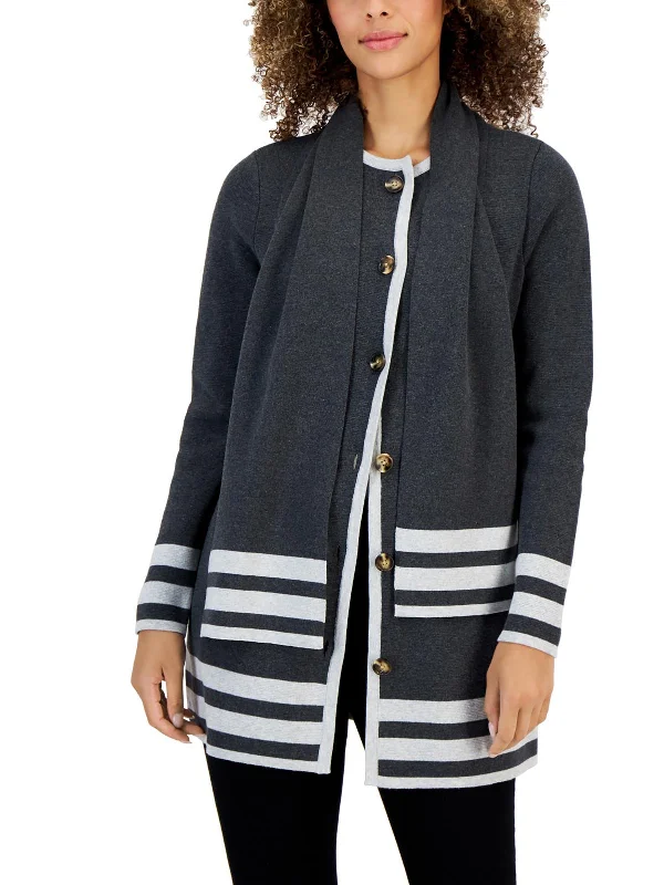 Womens Cotton Knit Hooded Sweater Chenille Fabric Brocade Fabric Lace Fabric
