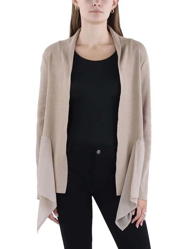 Womens Shawl Long Sleeves Poncho Sweater Lightweight Heavyweight Midweight
