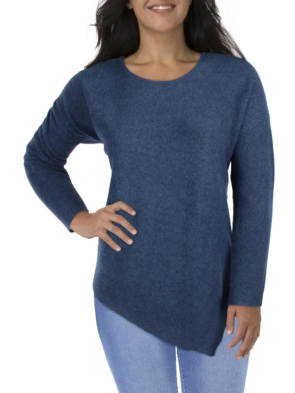 Womens Wool Blend Boatneck Pullover Sweater Zippered Front Buttoned Front Snap Front Womens Wool Blend Boatneck Pullover Sweater Zippered Front Buttoned Front Snap Front