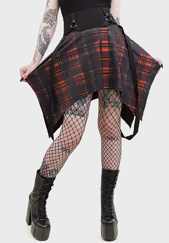 Amberic | SKIRT silk skirt lustrous