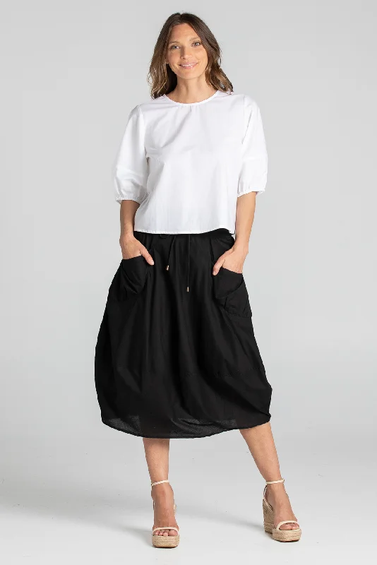 GURU SKIRT linen skirt light