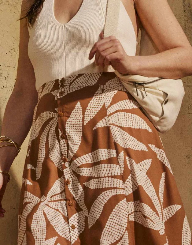 La Jupe Skirt Sewing Pattern, Atelier Brunette silk skirt luxurious