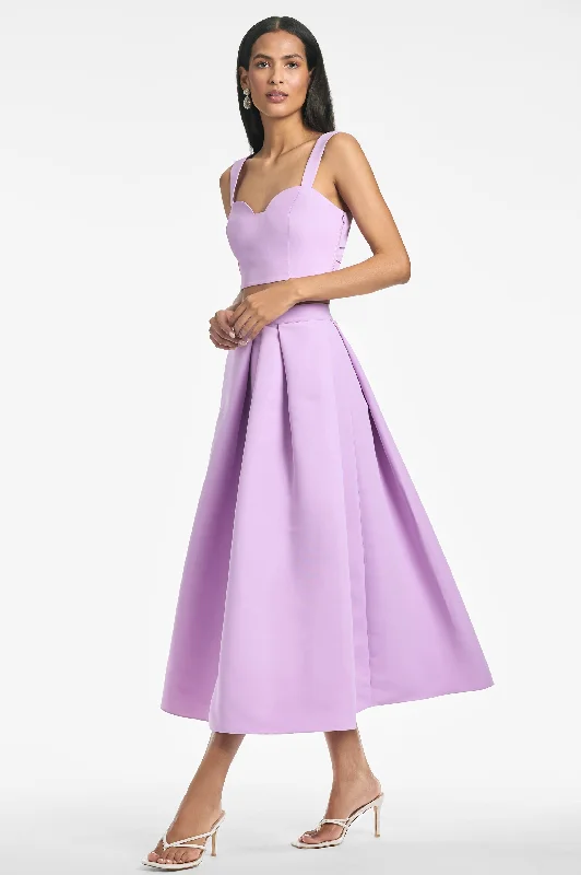 Leighton Skirt - Lilac lace skirt romantic