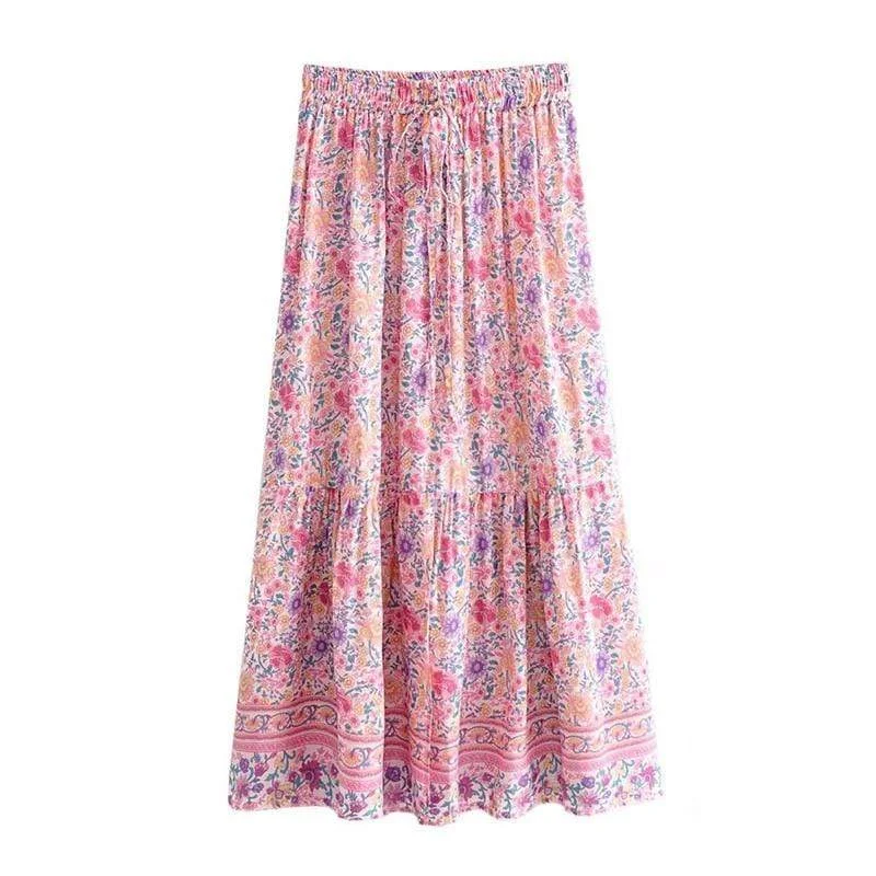Miakoda Maxi Skirt cashmere skirt rich