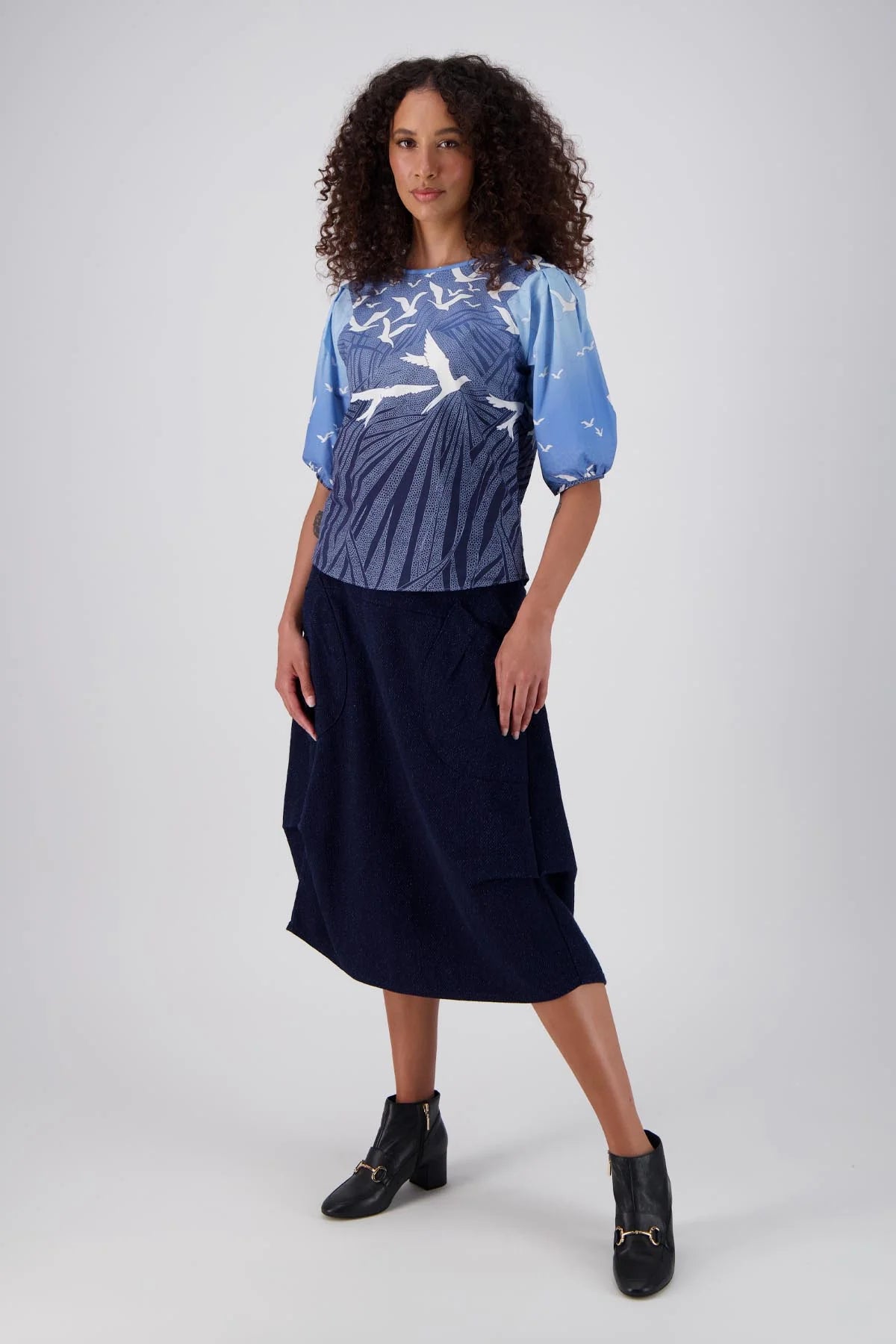 ODP Milwaukee Foundry Skirt leather skirt modern