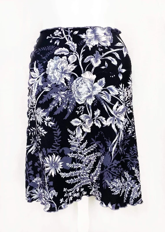 Skye Switchstacks Reversible Bias Skirt silk skirt lustrous
