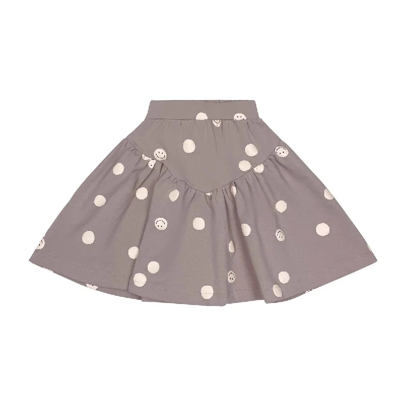 Teela Adobe Rose Smiley Skirt cashmere skirt soft