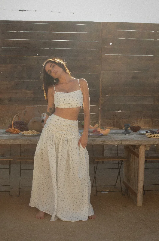 Tuscan Sun Skirt linen skirt airy