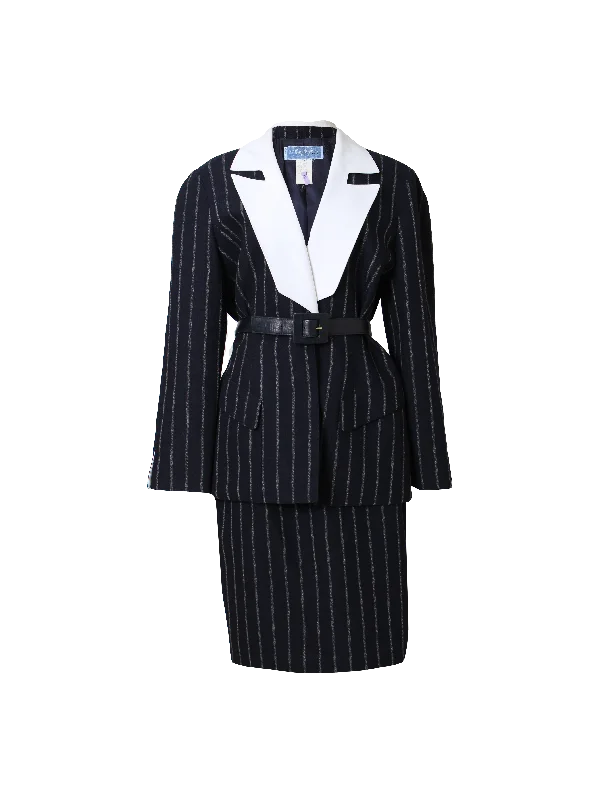 Vintage Thierry Mugler Skirt Set vintage skirt charm