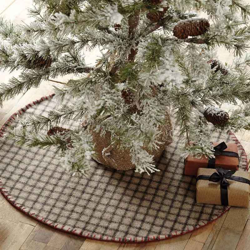 Weston Mini Christmas Tree Skirt 21 VHC Brands cashmere skirt soft