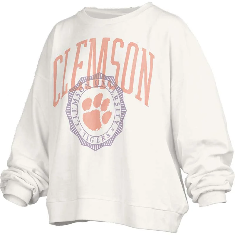 Clemson Lawrence Jan Crewneck Sweatshirt Hoodie with Reflective Safety Nightwear