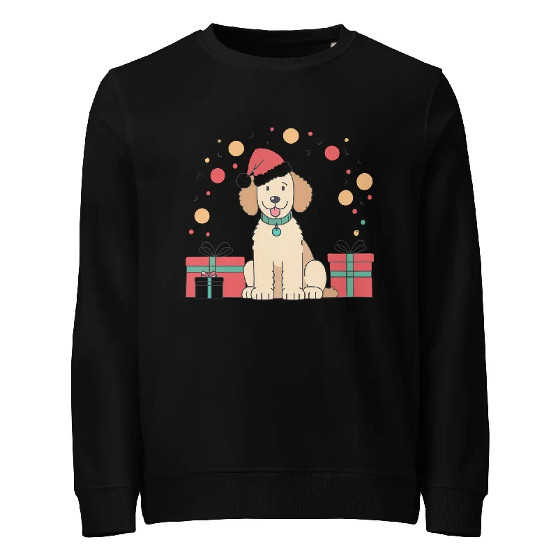 Season's Woofs Graphics Women Organic Sweatshirt Hoodie with Drawstring Waist Adjustable Fitted Season's Woofs Graphics Women Organic Sweatshirt Hoodie with Drawstring Waist Adjustable Fitted