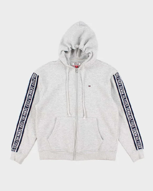 Tommy Hilifiger Zip Up Hoodie - S Cotton Hoodie Fleece Lining Warmth