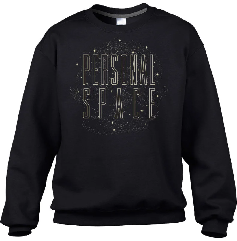 Unisex Personal Space Sweatshirt Hoodie with Belted Waist Structured Tailored