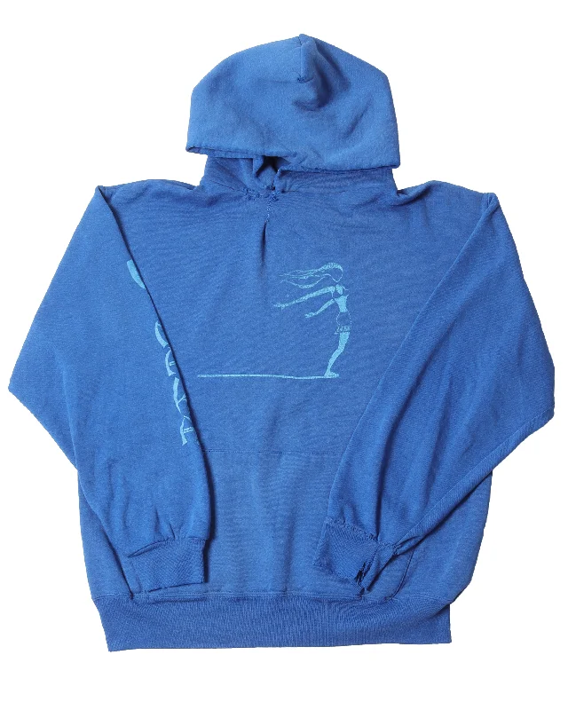 Surf Hoodie Hoodie with Neon Bright Vibrant